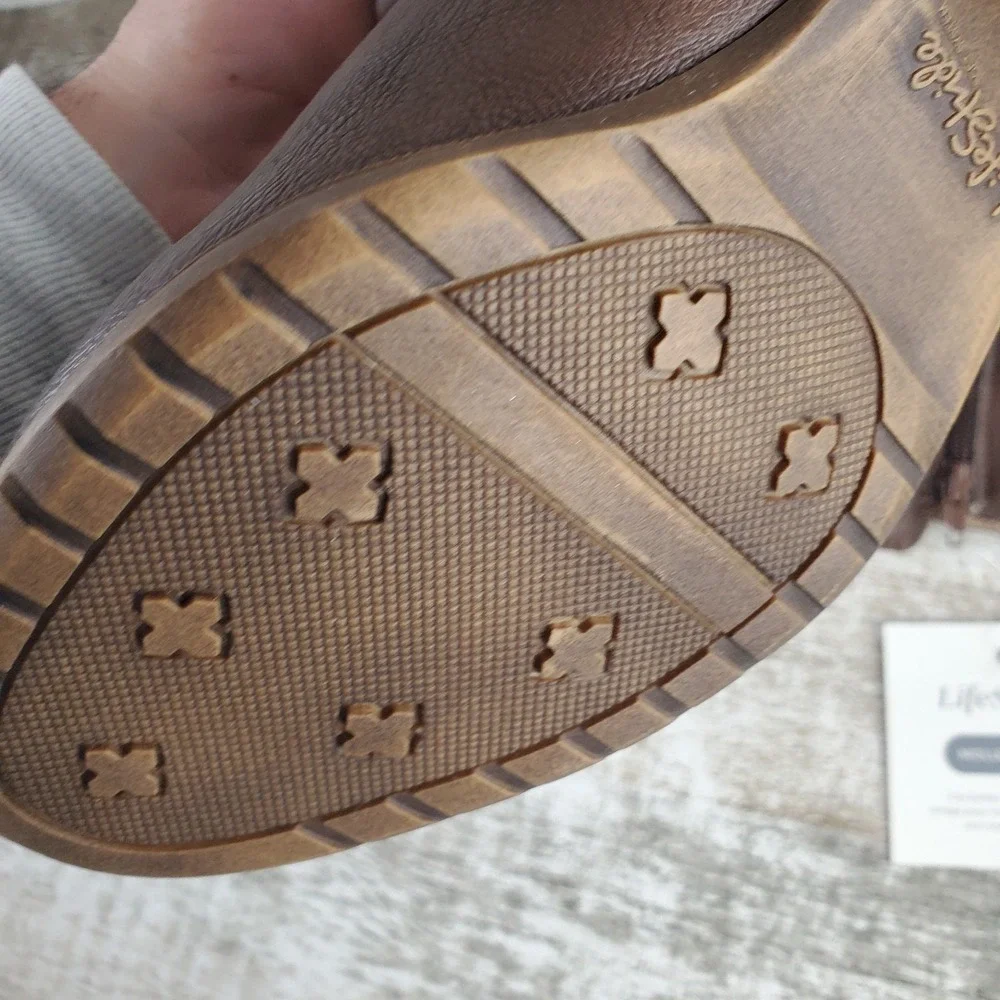 LifeStride Xtrovert Women Riding Boots Sz 7 M Wide‎ Calf Knee-High Side Zip
